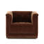 Maxx Upholstered Swivel Tufted Chair