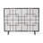 Sonia 1 Panel Iron Fireplace Screen-38329691