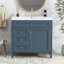 Meuble-lavabo 36 po avec lavabo supérieur-103520445
