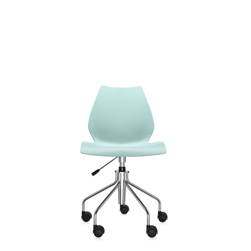 Fauteuil pivotant Maui, Bleu pâle