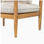 Causeuse d'extérieur en bois d'acacia Terassi