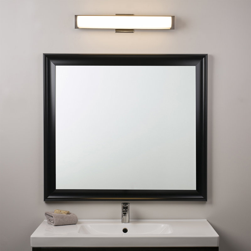 Éclairage de salle de bain à intensité variable à 1 lumière Croton, Chrome poli