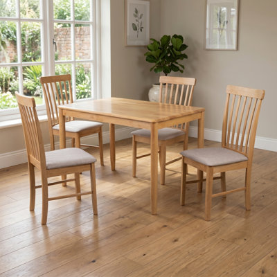Ankrum Solid Wood Dining Table