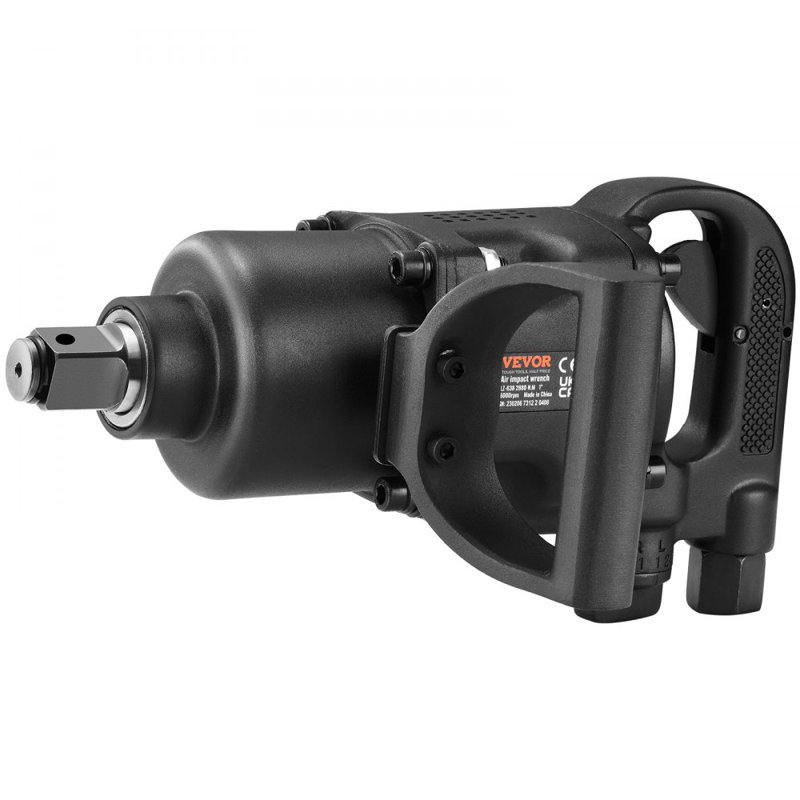 1 Inch Air Impact Wrench, Up to 2730 ft-lbs Reverse Torque Output 1" Pneumatic Impact