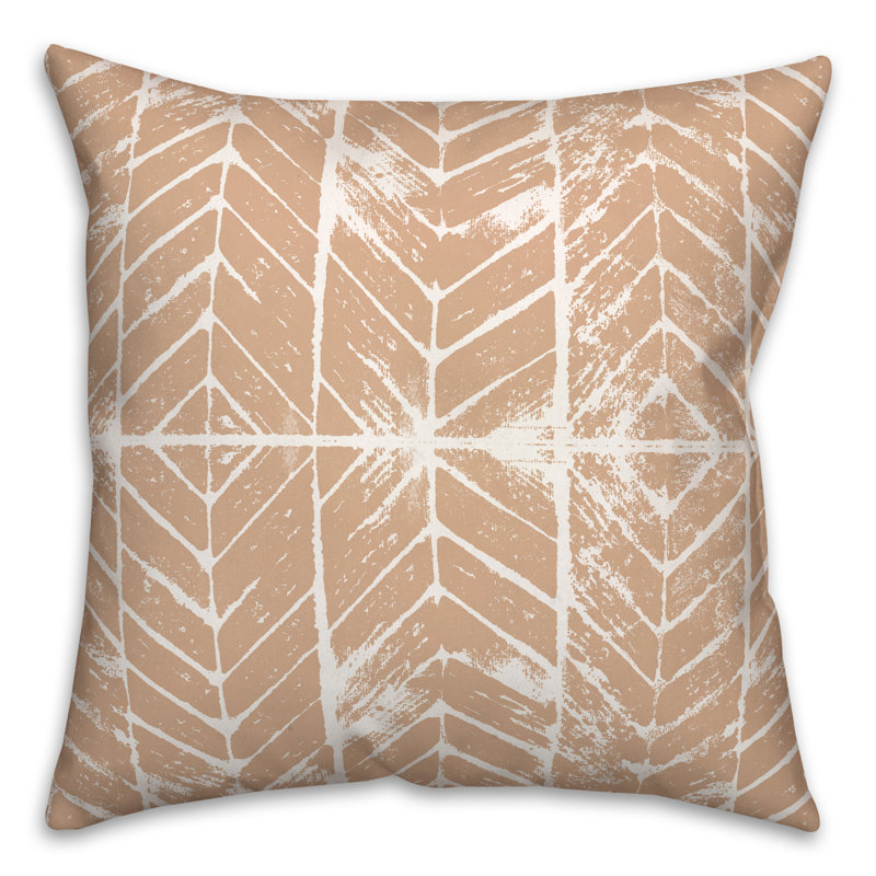  Coussin décoratif intérieur / extérieur, Brun clair