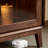 Simple Groove Glass Buffet Table