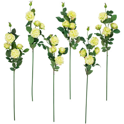 Jets de fleurs artificiels