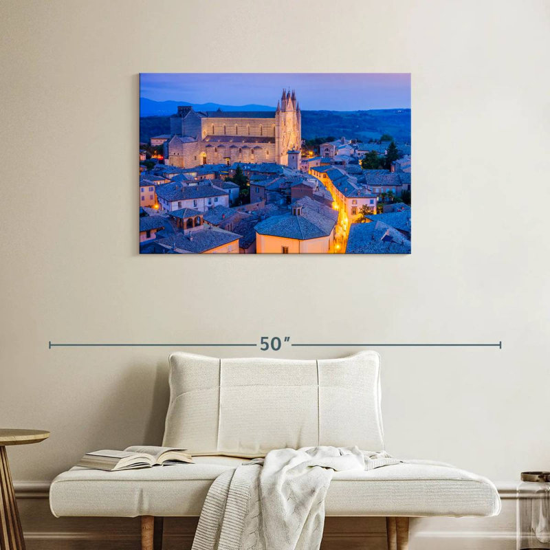 Orvieto Blue Hour, H 24 po x l 36 po