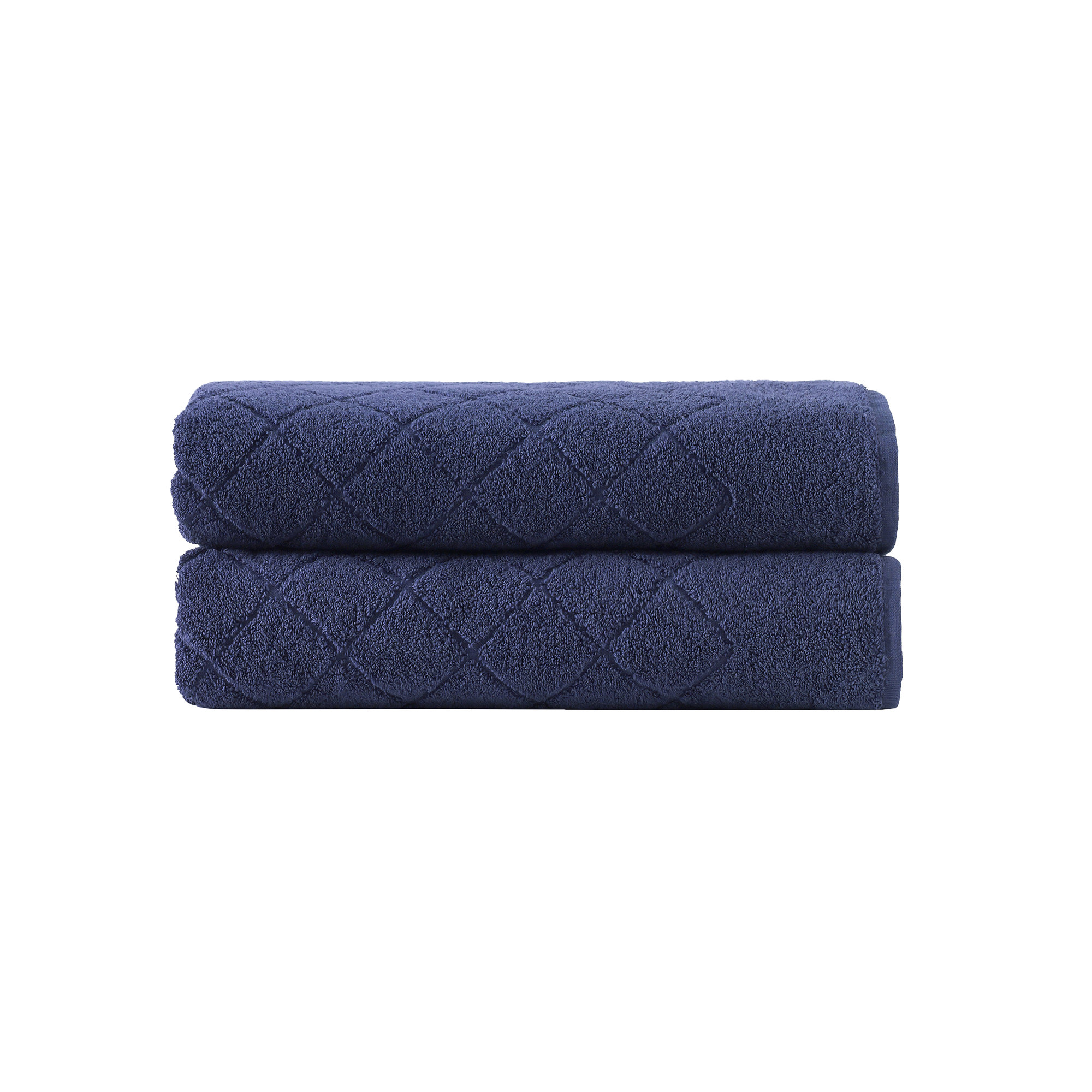 Elswick Turkish Cotton Bath Sheet Towel Set, Navy