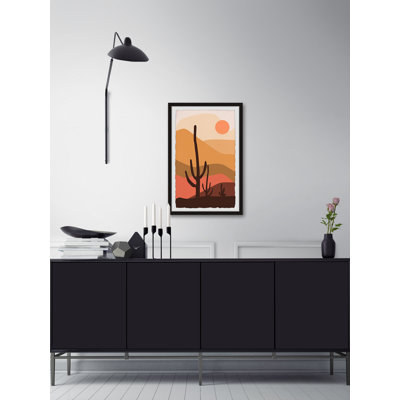 Cactus Hill - Single Picture Frame Painting