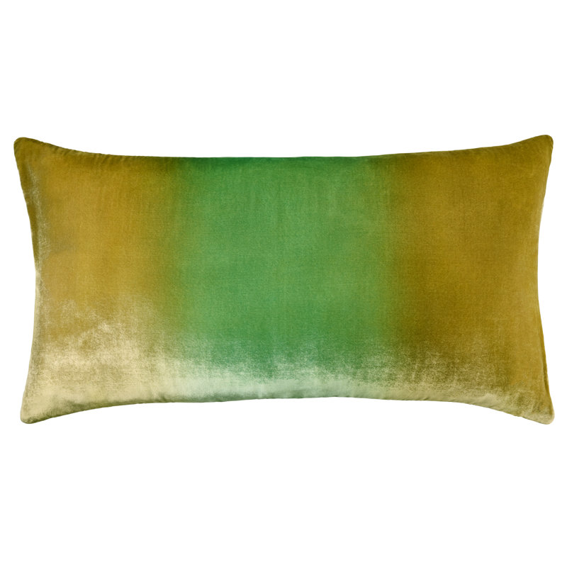 Taies décoratives dégradées en velours, Rectangle 20"H x 26"W