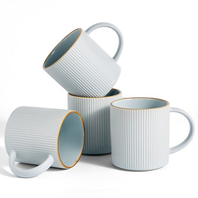 16 Oz Coffee Mugs, Set of 4