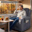 Fauteuil inclinable électrique, fauteuil inclinable rembourré pour les petits espaces-212159012-212159015