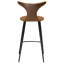 Upholstered Counter Stool with Metal Frame-51914646