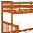 Twin Over Full Bunk Bed With Dual Ladders And Storage Drawers-1680984808