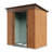 6 ft. W x  4 ft. D Metal Lean-To Storage Tool Shed
