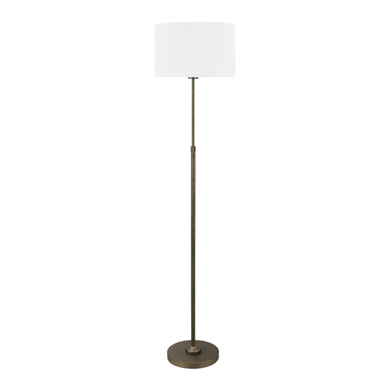 150cm Brushed Traditional Floor Lamp