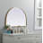 Sabine Metal Arch Wall Mirror-272105434-272105259