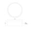 Savile 1 - Light LED Flush Mount-567536572-567536563