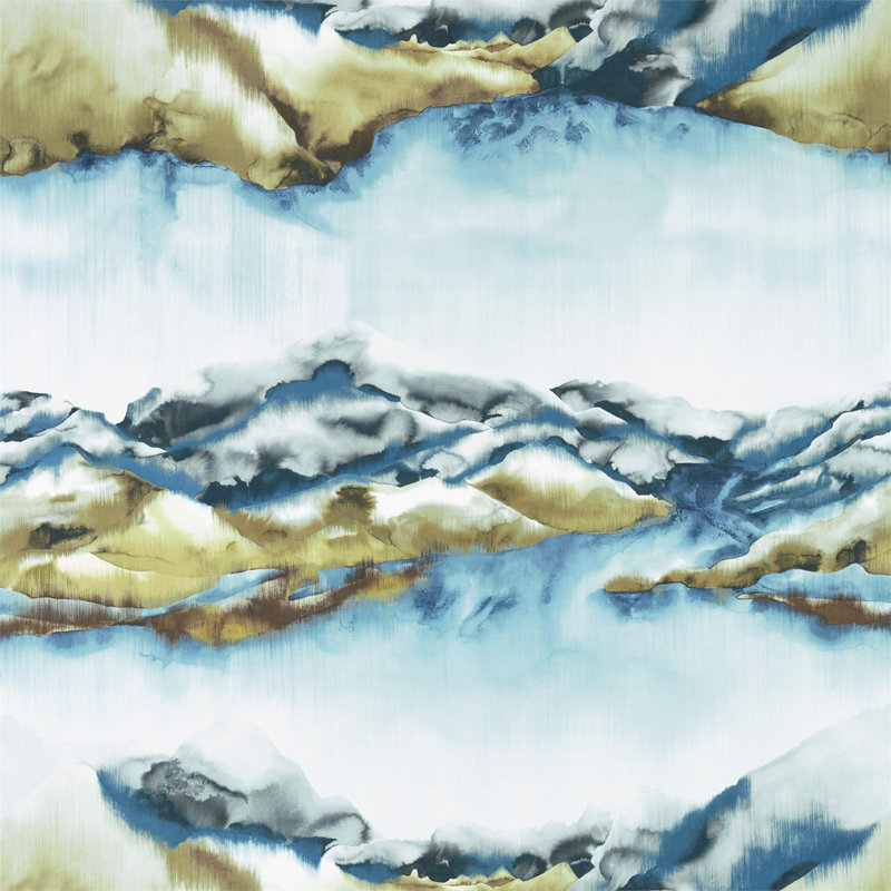 Kailani Fabric, Lagoon/Linden