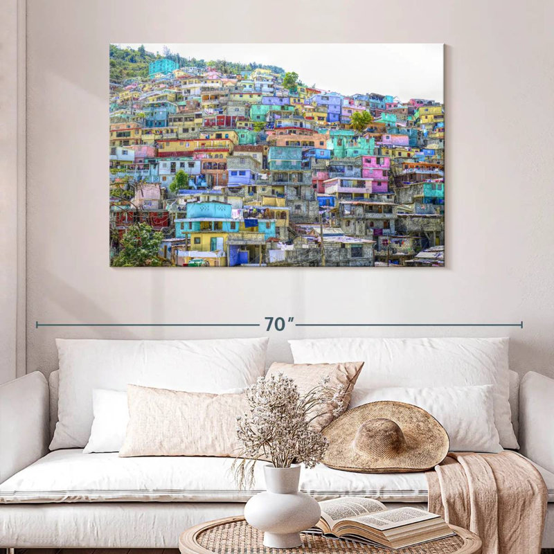 Tergel Port-Au-Prince, H 32 po x l 48 po