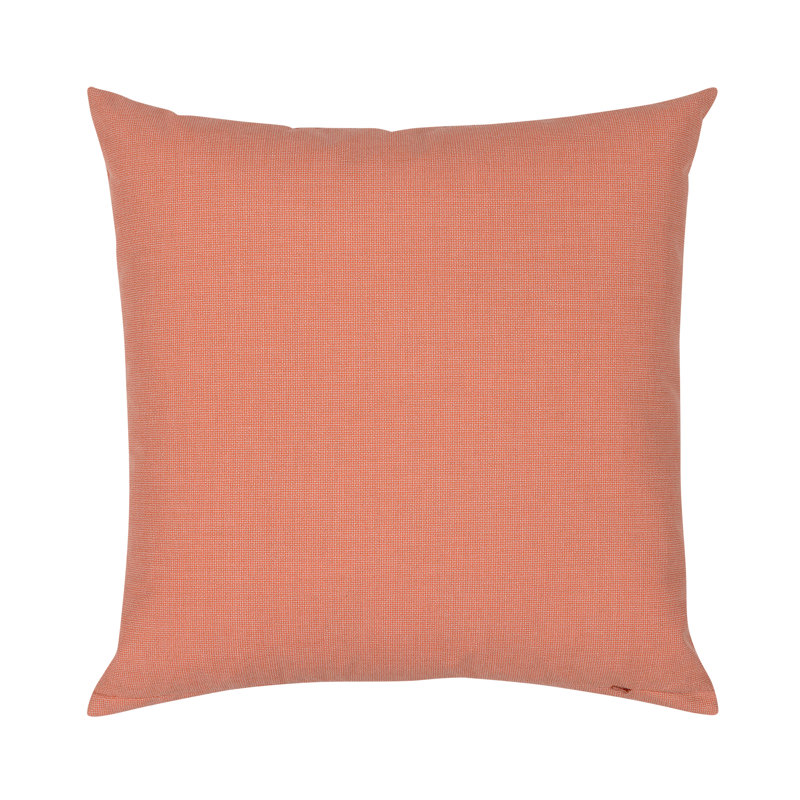 Escape Square Indoor/Outdoor Pillow Cover & Insert, Coral