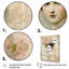 Victorian Lady Pink Roses, impression rustique sur toile-1153510177-1153510185