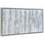 «Silver Frequent» par Martin Edwards, reproduction d'art sur cadre flottant