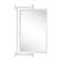 Corrente Pivot-N-View Squared Cornered Rectangle Mirror for Window Bathroom Vanity