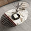 Table basse simple en marbre ovale