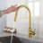 Touch Kitchen Faucet With Pull Down Sprayer-116628683