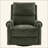 Nursery Swivel Rocker Manual Massage Recliner – 8 Modes Adjustable Intensity, Side Storage Pocket for Living Room/Bedroom/Nursery-659349660