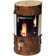 20cm Wood Ground Storm Lamp/lantern Torch