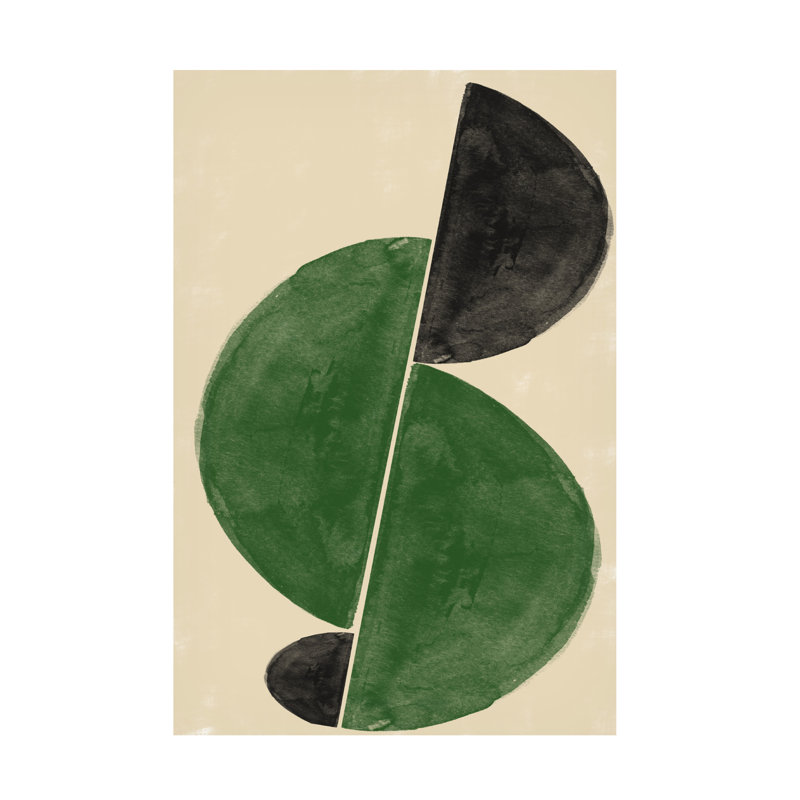 Œuvre sur toile, bol, H 19 po x l 12 po