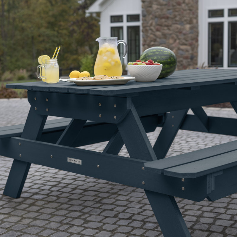 Sohi Patio Dining Set with, Federal Blue