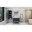 Meuble-lavabo mural simple de 42 po Carnetta-1835688231