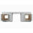 102'' Double Bathroom Vanity Base Only-111666760