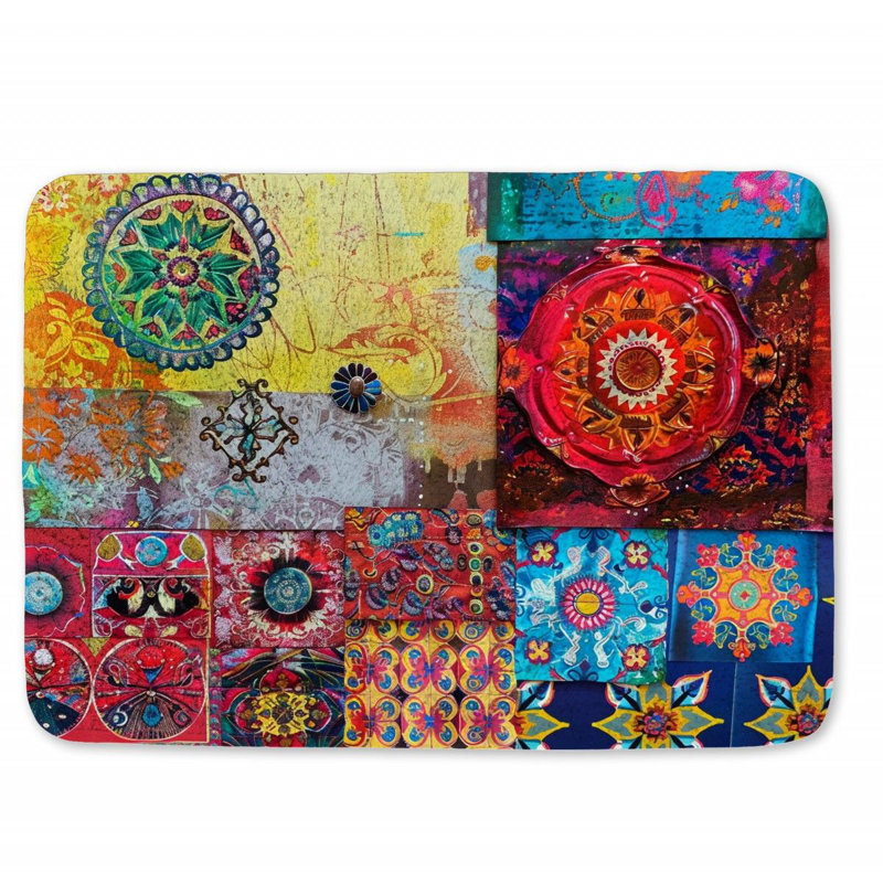 Tapis de bain Cianah, L 17 po x L 24 po