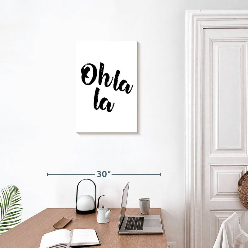 Oh La La, H 24 po x l 16 po