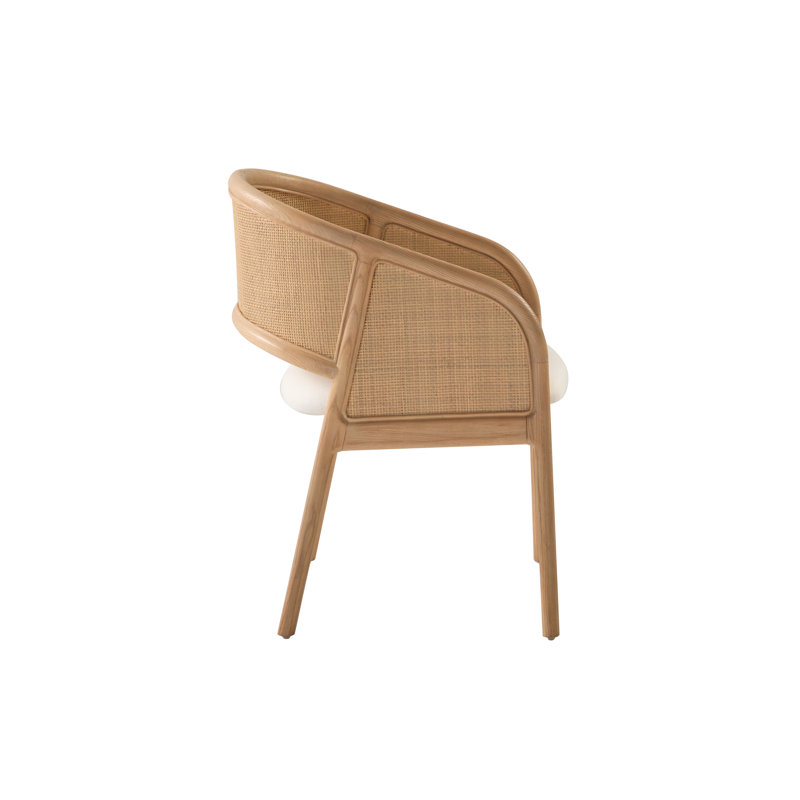 Chaise de baril en chêne Gasaway, Tanné
