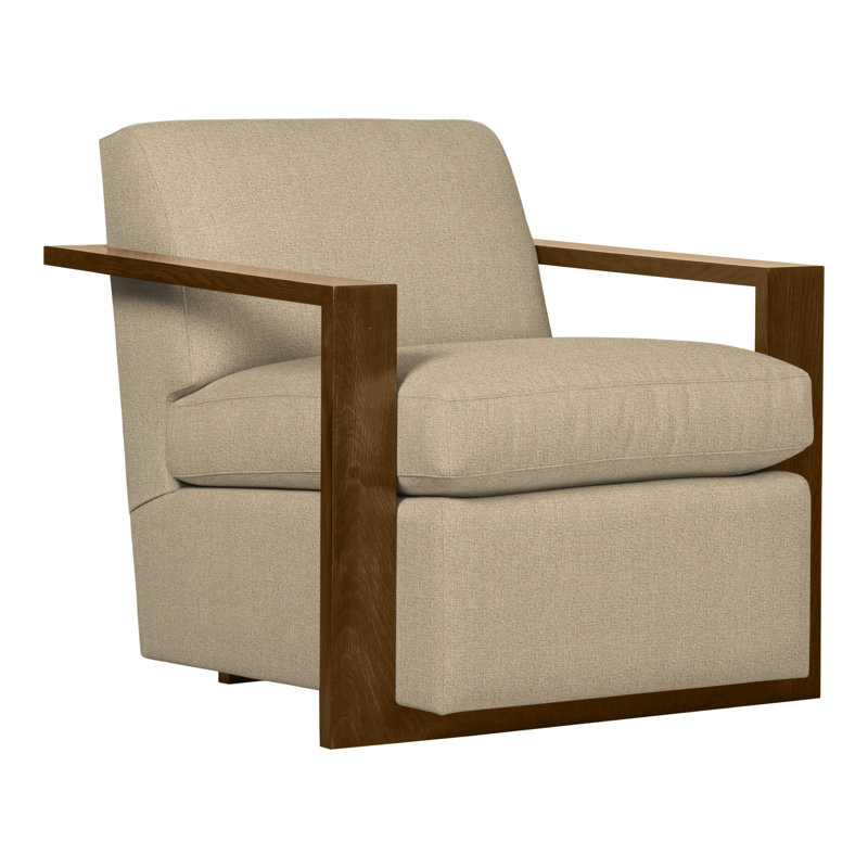 Thom Filicia Home 32" Wide Upholstered Armchair, Wrenn, Nomad Sand