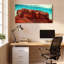 «Desert Rock Formation Landscape», ensemble de 1 reproduction d'art sur toile tendue-2115990778
