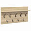 Wall-Mounted Coat Rack With Shelf 80 X 40 X 12 Cm-781975867