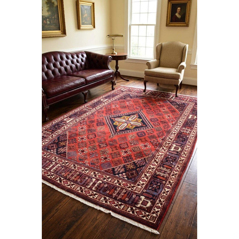 Tapis oriental rouge 8 x 12