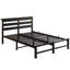 Lit double en métal avec lumières, tête de lit, rangement, lit de repos apaisant, tête de lit avec lumières, station de charge, sans sommier-1266774911-1266774896