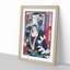 Two Samurai by Toyohara Kunichika - Framed Print-55642468-55642470