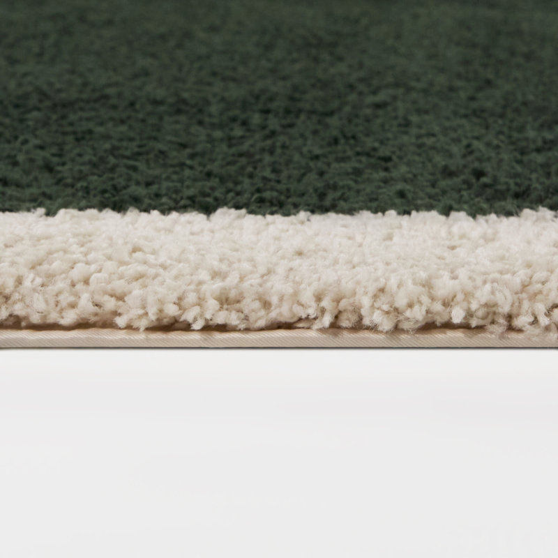 Tapis ovale Odelle, Ovale 6 pi 7 po x 9 pi, Vert