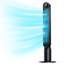 Ventilateur tour oscillant avec télécommande, panneau de commande à DEL, minuteries silencieuses, ventilateurs debout pour le bureau de la chambre à coucher