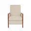 Fauteuil d'appoint rembourré FlowLuxe Mid-Century-58282843