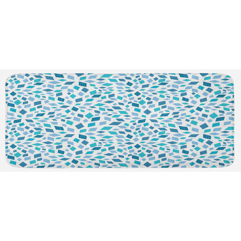 Cottage / Country Mixed Synthetic Kitchen Mat
